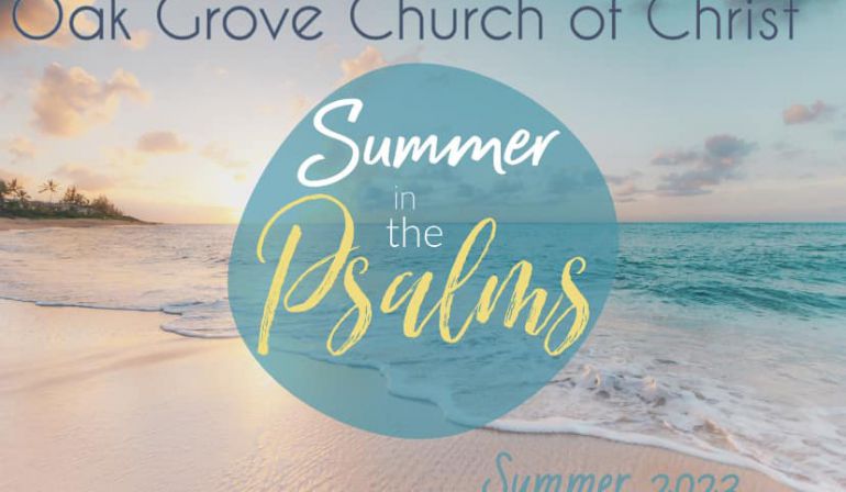 Summer in the Psalms